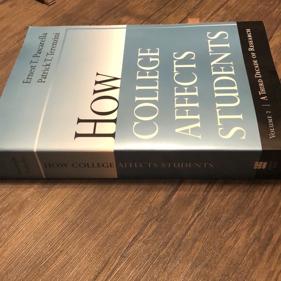 How College Affects Students by Ernest Pascarella - Picture 5 of 6